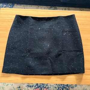 Black Tweed Skirt